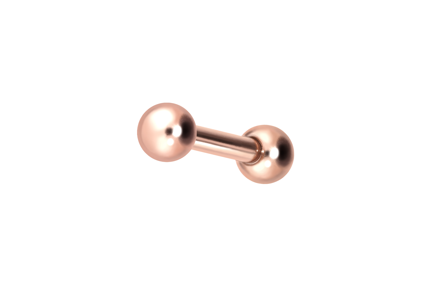 Titan Ohrpiercing mit Innengewinde KUGEL
